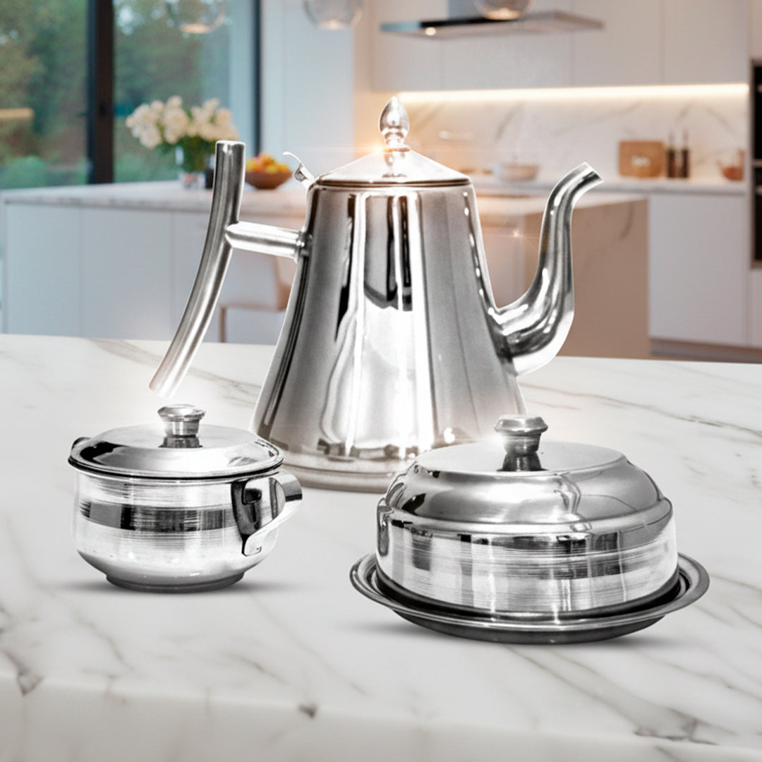 Set acero inoxidable